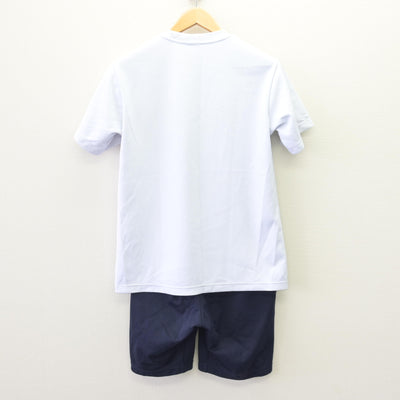 【中古】千葉県 木更津東高等学校 女子制服 2点 (体操服 上・体操服 下) sf120372