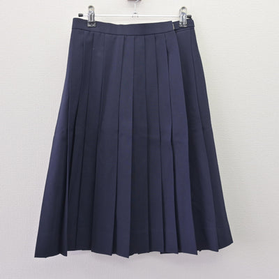 【中古】静岡県 富士根南中学校 女子制服 4点 (セーラー服・スカート) sf120385