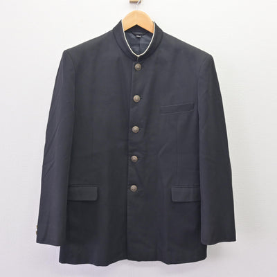 【中古】静岡県 富士根南中学校 男子制服 2点 (学ラン・ズボン) sf120386