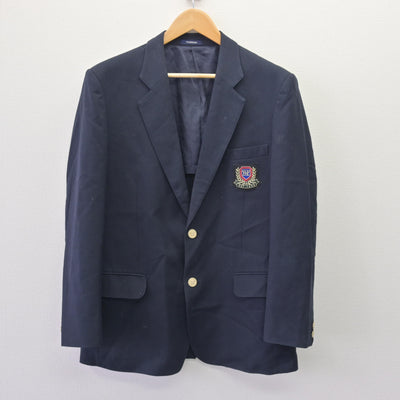 【中古】茨城県 牛久栄進高等学校 男子制服 4点 (ブレザー・ズボン・ズボン) sf120387