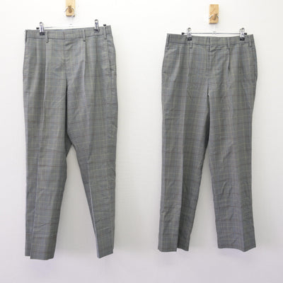 【中古】茨城県 牛久栄進高等学校 男子制服 4点 (ブレザー・ズボン・ズボン) sf120387