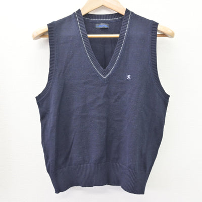 【中古】茨城県 並木中等教育学校 男子制服 2点 (ニット・ニットベスト) sf120392