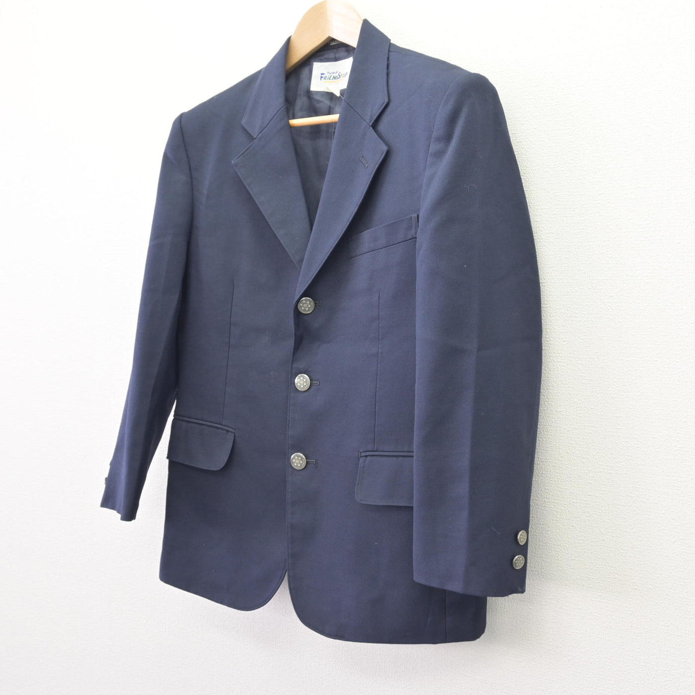 【中古】茨城県 並木中等教育学校 男子制服 2点 (ブレザー) sf120393