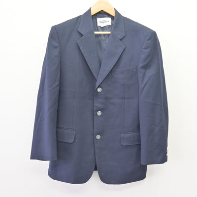 【中古】茨城県 並木中等教育学校 男子制服 2点 (ブレザー・ニットベスト) sf120395