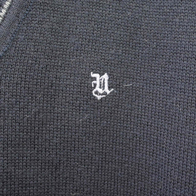 【中古】茨城県 並木中等教育学校 男子制服 2点 (ブレザー・ニットベスト) sf120395