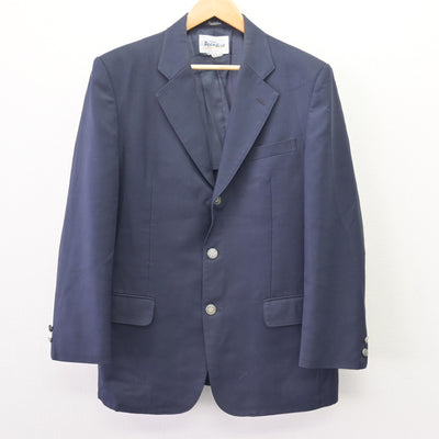 【中古】茨城県 並木中等教育学校 男子制服 3点 (ブレザー・ニット) sf120396