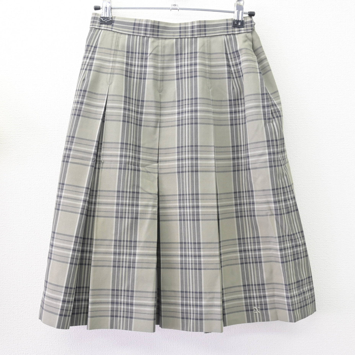 【中古】茨城県 土浦日本大学高等学校 女子制服 2点 (シャツ・スカート) sf120400