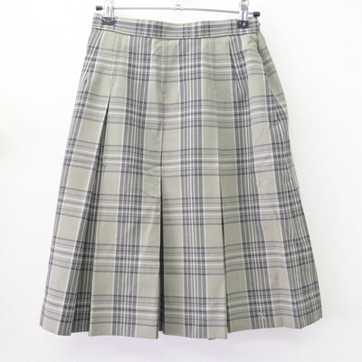 【中古】茨城県 土浦日本大学高等学校 女子制服 2点 (シャツ・スカート) sf120400