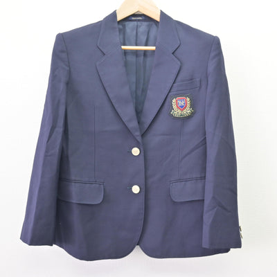 【中古】茨城県 牛久栄進高等学校 女子制服 3点 (ブレザー・スカート) sf120404
