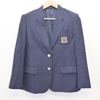 【中古】茨城県 牛久栄進高等学校 女子制服 2点 (ブレザー・スカート) sf120406