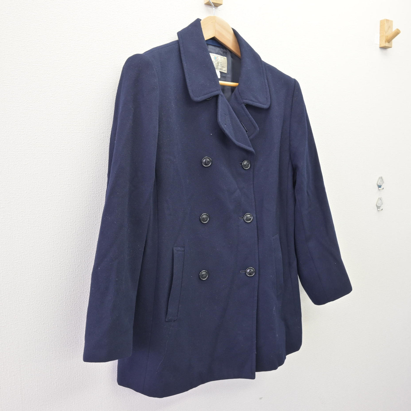 【中古】神奈川県 日本大学藤沢高等学校 女子制服 1点 (コート) sf120422