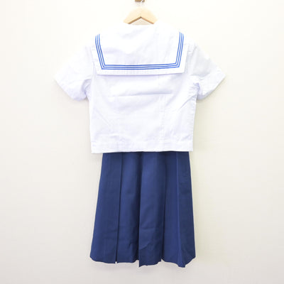 【中古】福岡県 香住丘高等学校 女子制服 3点 (セーラー服・スカート) sf120430