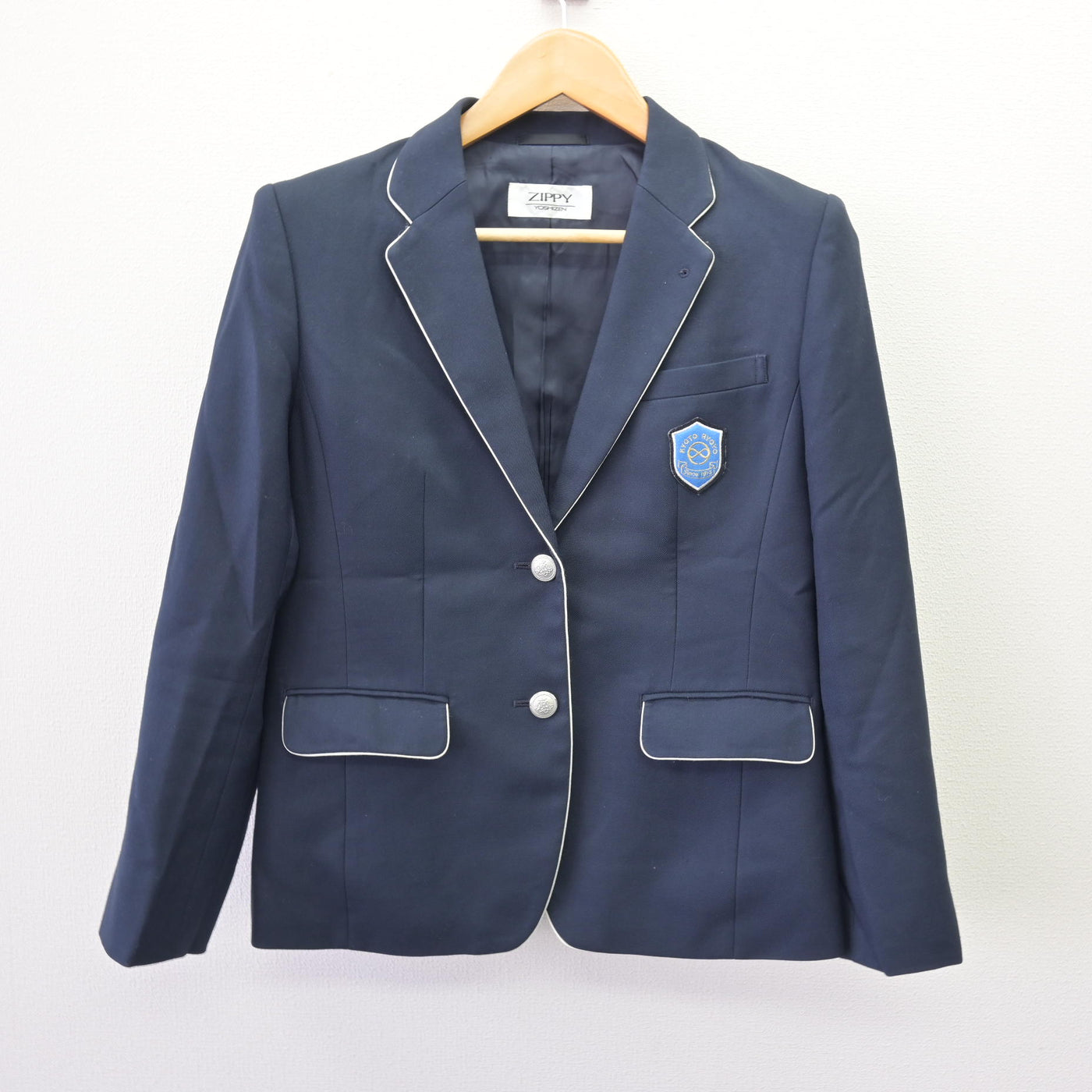 【中古】京都府 京都両洋高等学校 女子制服 4点 (ブレザー・シャツ・スカート) sf120435