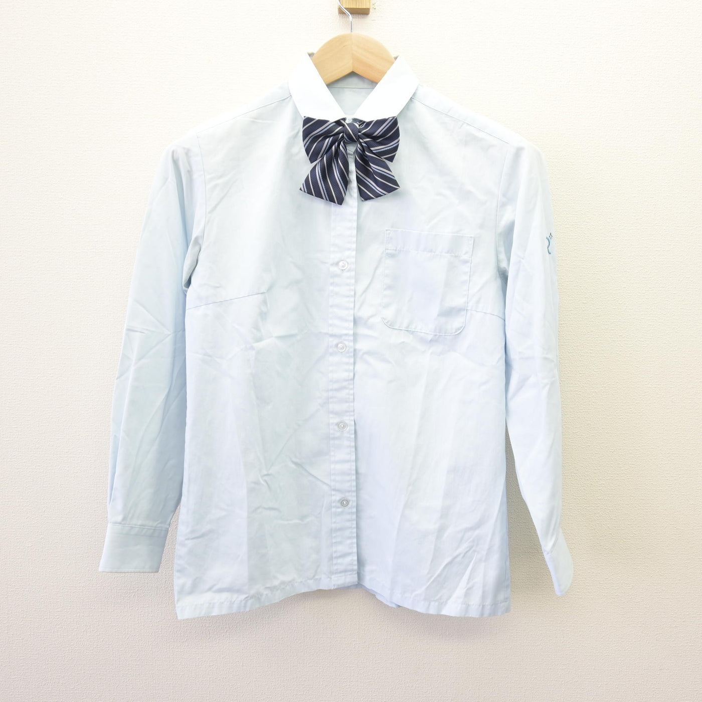 【中古】京都府 京都両洋高等学校 女子制服 4点 (ブレザー・シャツ・スカート) sf120435