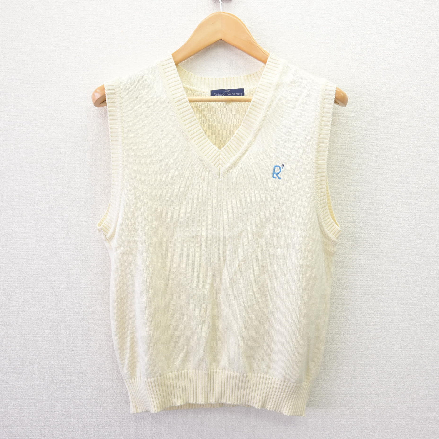 【中古】京都府 京都両洋高等学校 女子制服 2点 (ニット・ニットベスト) sf120436