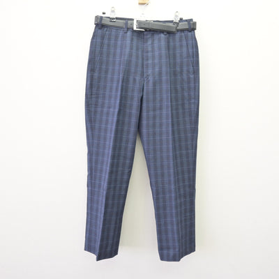【中古】京都府 京都両洋高等学校 男子制服 5点 (ブレザー・シャツ・ズボン) sf120440