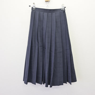【中古】北海道 勇舞中学校 女子制服 4点 (ニットベスト・ブレザー・スカート) sf120444