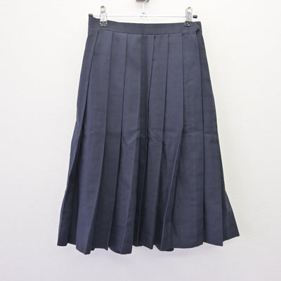 【中古】北海道 勇舞中学校 女子制服 2点 (ニットベスト・スカート) sf120445