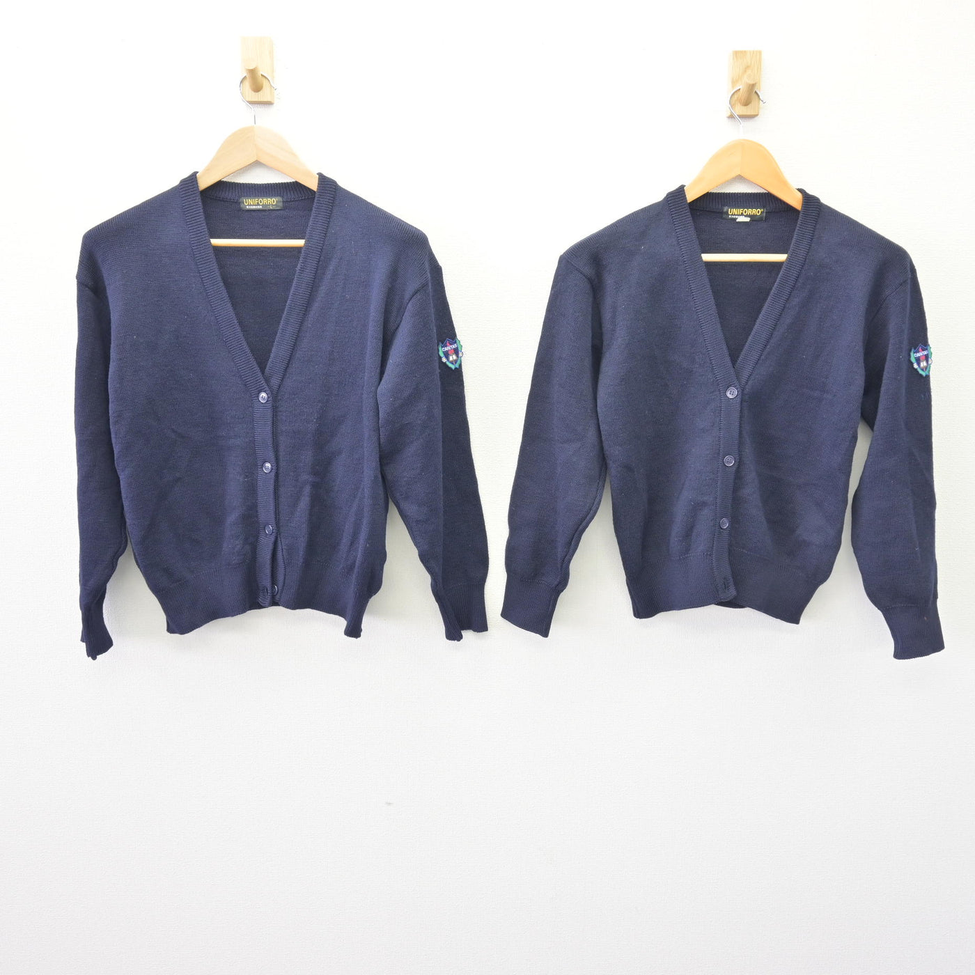 【中古】神奈川県 カリタス女子高等学校 女子制服 2点 (ニット・ニット) sf120450