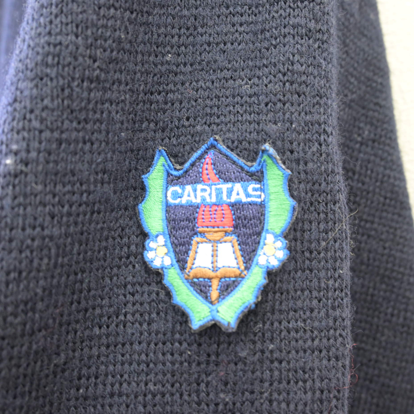 【中古】神奈川県 カリタス女子高等学校 女子制服 2点 (ニット・ニット) sf120450