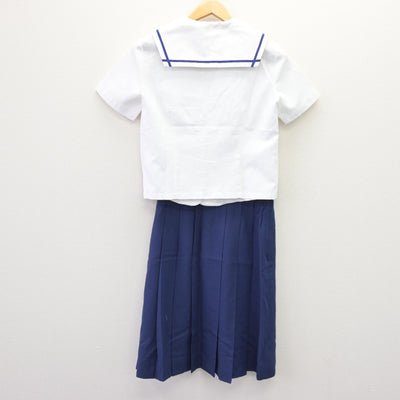 【中古】神奈川県 カリタス女子中学高等学校 女子制服 3点 (シャツ・ブラウス・スカート) sf120452