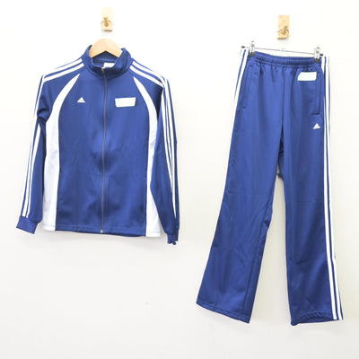 【中古】神奈川県 カリタス女子中学高等学校 女子制服 2点 (ジャージ 上・ジャージ 下) sf120455