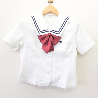 【中古】神奈川県 カリタス女子中学高等学校/旧制服 女子制服 3点 (ブラウス・スカート) sf120461