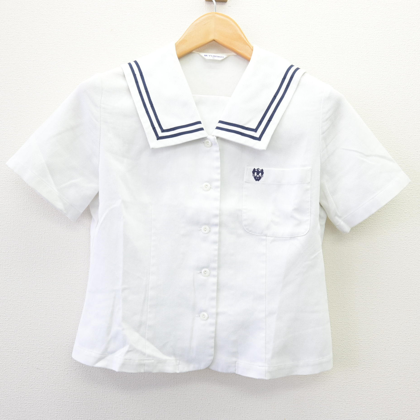 【中古】神奈川県 カリタス女子中学高等学校/旧制服 女子制服 2点 (ニット・ブラウス) sf120462