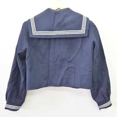 【中古】千葉県 柏第四中学校 女子制服 3点 (セーラー服・ジャンパースカート) sf120466