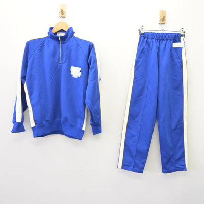 【中古】千葉県 柏第四中学校 女子制服 2点 (ジャージ 上・ジャージ 下) sf120468