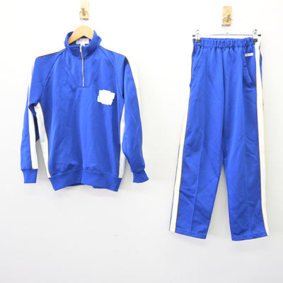 【中古】千葉県 柏第四中学校 女子制服 2点 (ジャージ 上・ジャージ 下) sf120469