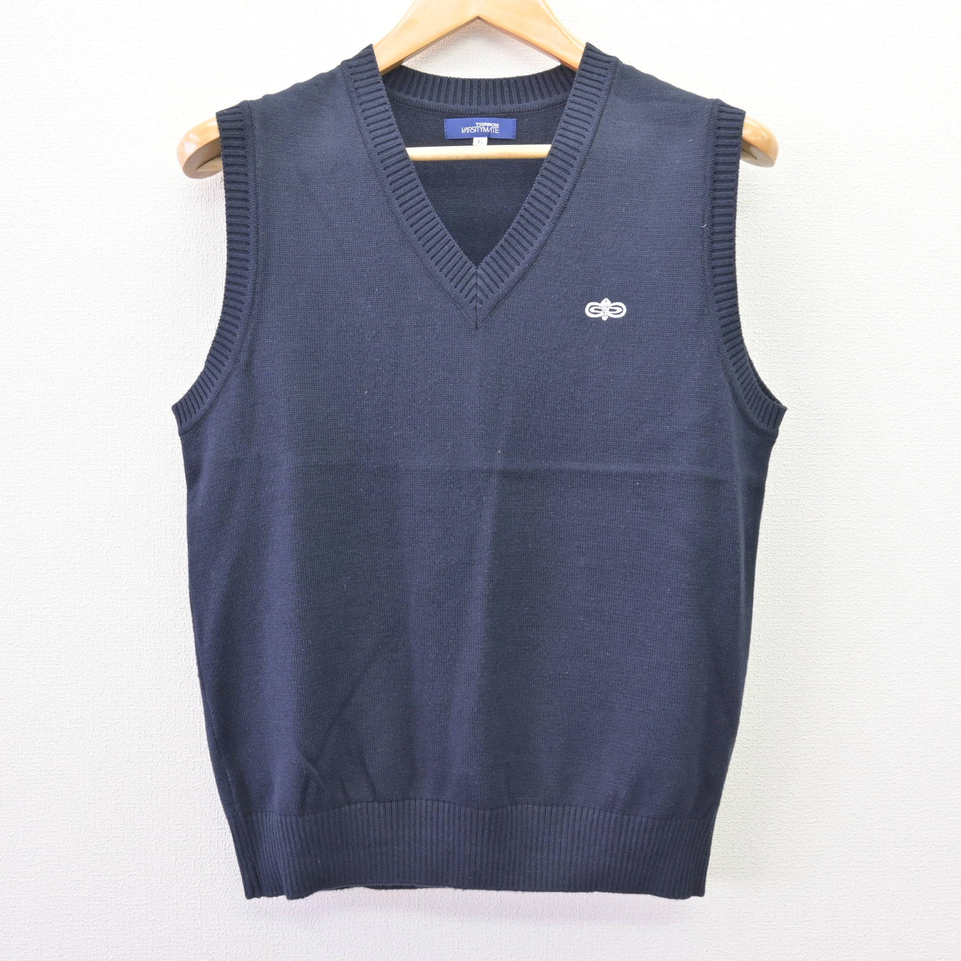 【中古】東京都 赤塚第一中学校 女子制服 2点 (ニットベスト・スカート) sf120472