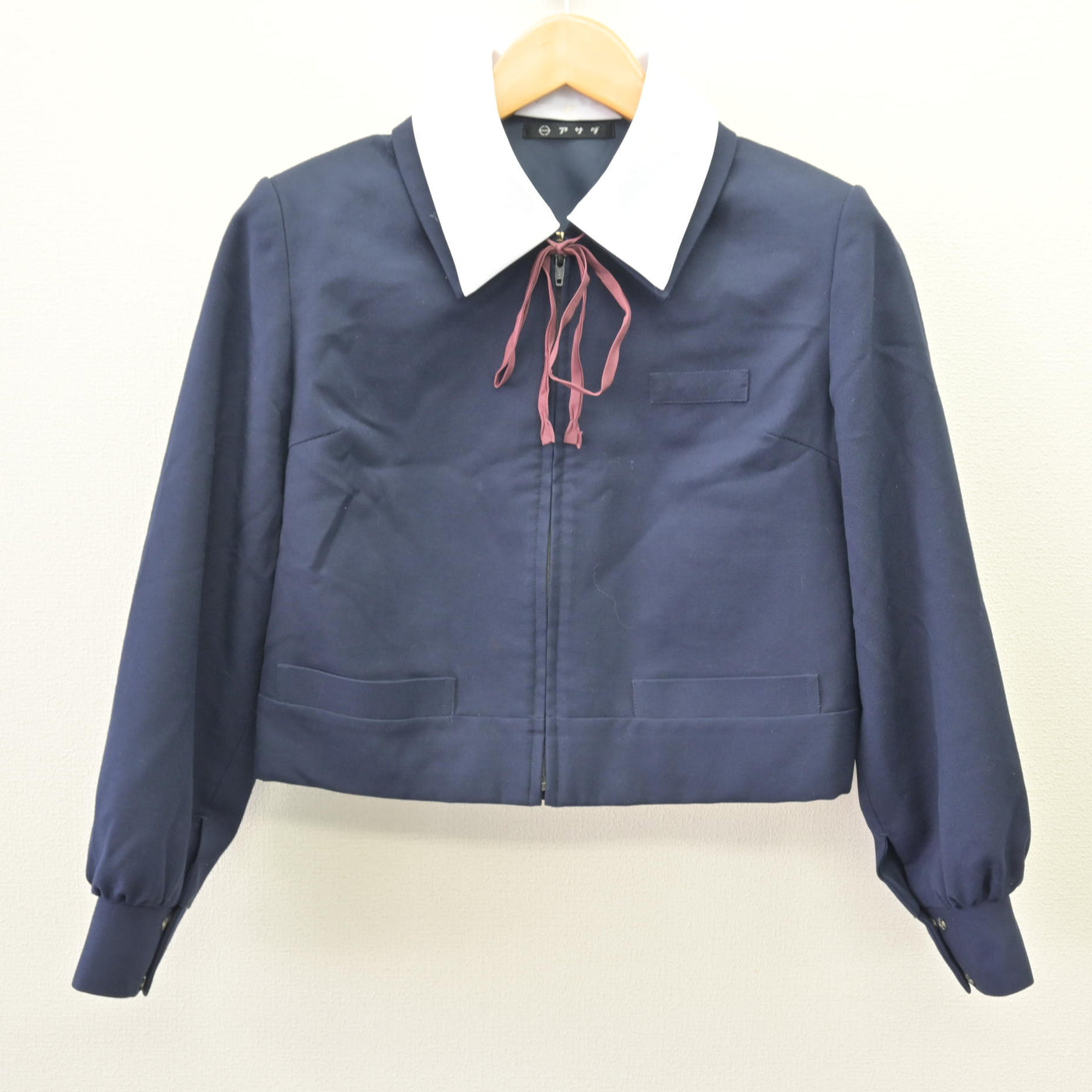 【中古】大阪府 浜寺中学校 女子制服 5点 (ブレザー・スカート) sf120477
