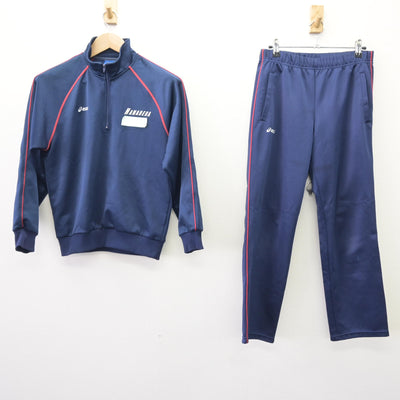 【中古】大阪府 浜寺中学校 女子制服 2点 (ジャージ 上・ジャージ 下) sf120478