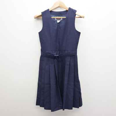 【中古】東京都 稲城第一中学校 女子制服 2点 (ブレザー・ジャンパースカート) sf120492