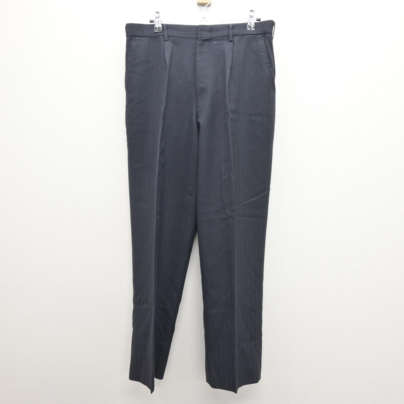 【中古】岩手県 盛岡工業高等学校 男子制服 2点 (学ラン・ズボン) sf120493