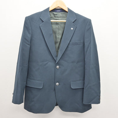 【中古】岩手県 黒石野中学校 男子制服 4点 (ブレザー・ズボン) sf120497