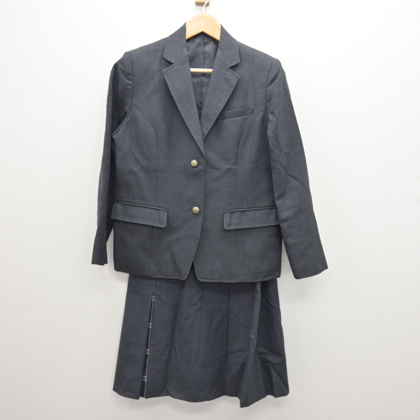 【中古】埼玉県 昌平高等学校 女子制服 3点 (ブレザー・スカート) sf120499