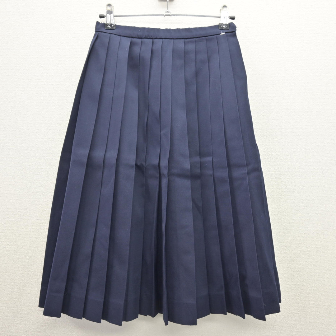 中古】高知県 土佐女子高等学校 女子制服 2点 (セーラー服・スカート