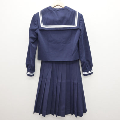 【中古】高知県 土佐女子高等学校 女子制服 2点 (セーラー服・スカート) sf120506