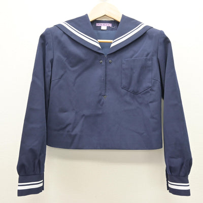 【中古】高知県 土佐女子高等学校 女子制服 2点 (セーラー服・スカート) sf120506
