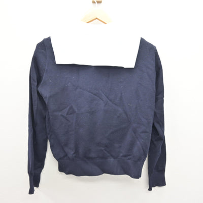 【中古】栃木県 文星女子高等学校 女子制服 3点 (ニット・セーラー服) sf120513