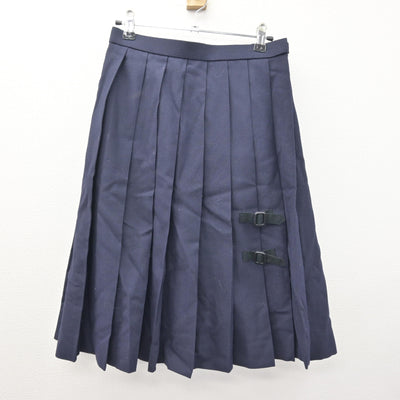【中古】秋田県 大館国際情報学院高等学校 女子制服 5点 (ブレザー・ニットベスト・ブラウス・スカート) sf120519