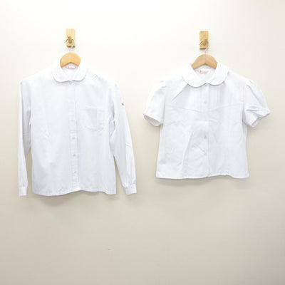 【中古】長崎県 長崎日本大学高等学校 女子制服 2点 (ブラウス・ブラウス) sf120524