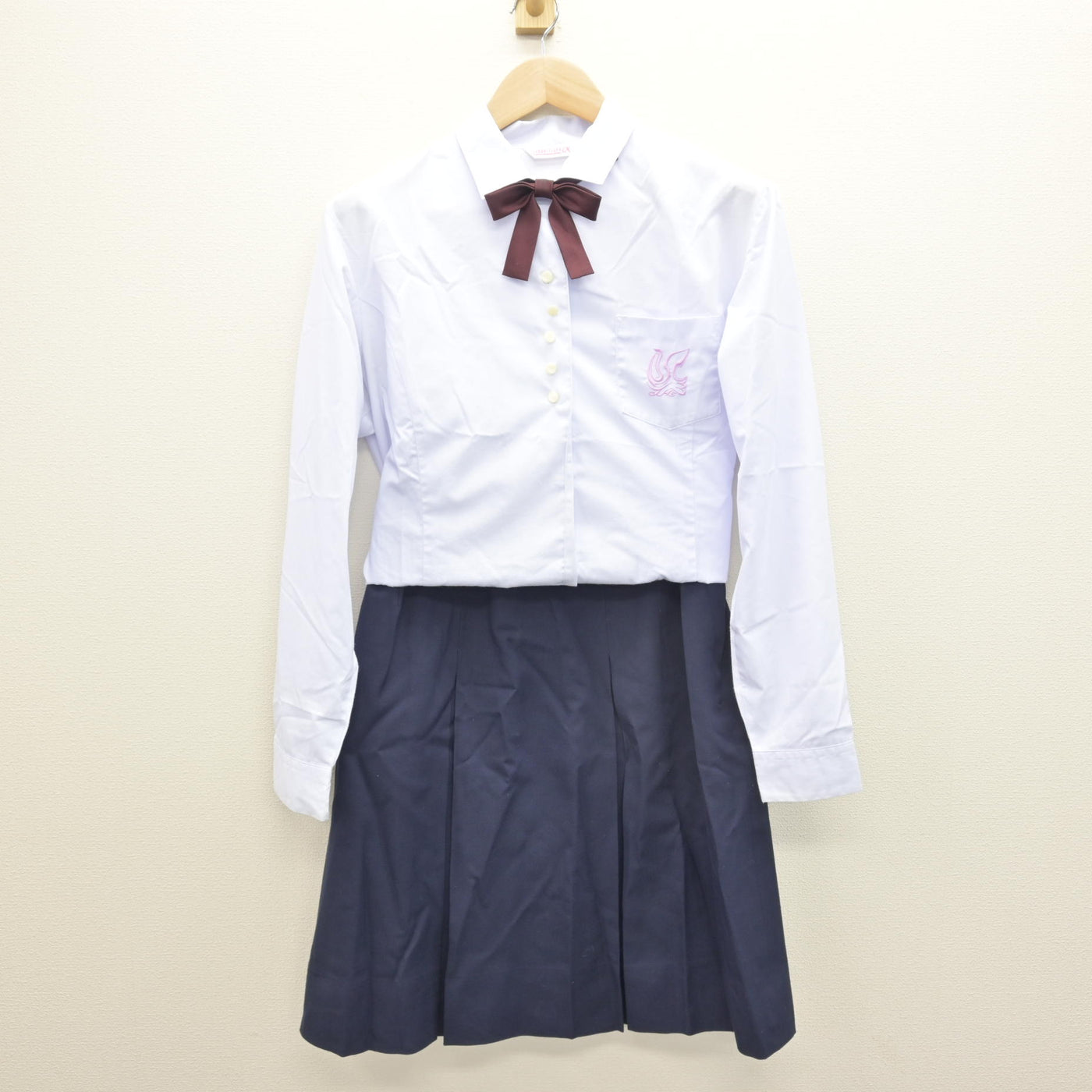 【中古】奈良県 奈良県立高田高等学校 女子制服 4点 (ブレザー・シャツ・スカート) sf120528