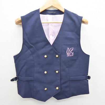 【中古】奈良県 奈良県立高田高等学校 女子制服 2点 (ベスト・シャツ) sf120529