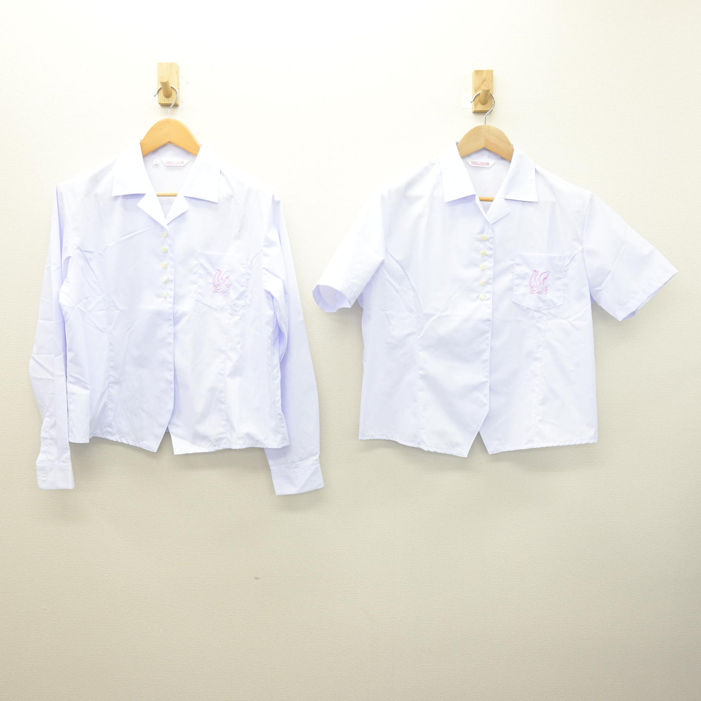 【中古】奈良県 奈良県立高田高等学校 女子制服 2点 (シャツ) sf120531
