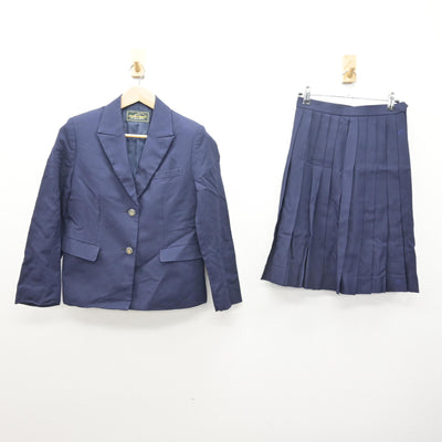 【中古】埼玉県 大宮高等学校 女子制服 3点 (ブレザー・スカート) sf120534