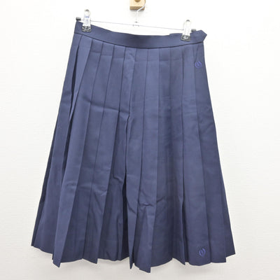 【中古】埼玉県 大宮高等学校 女子制服 2点 (ベスト・スカート) sf120535
