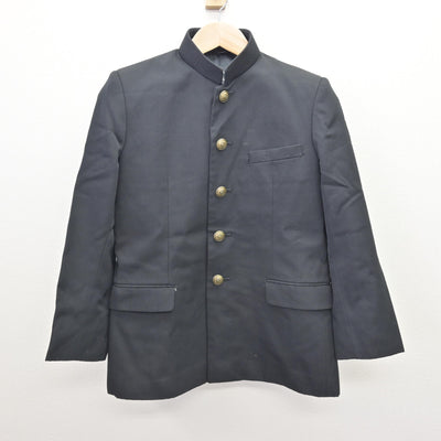 【中古】茨城県 朝日中学校 男子制服 2点 (学ラン・ズボン) sf120546